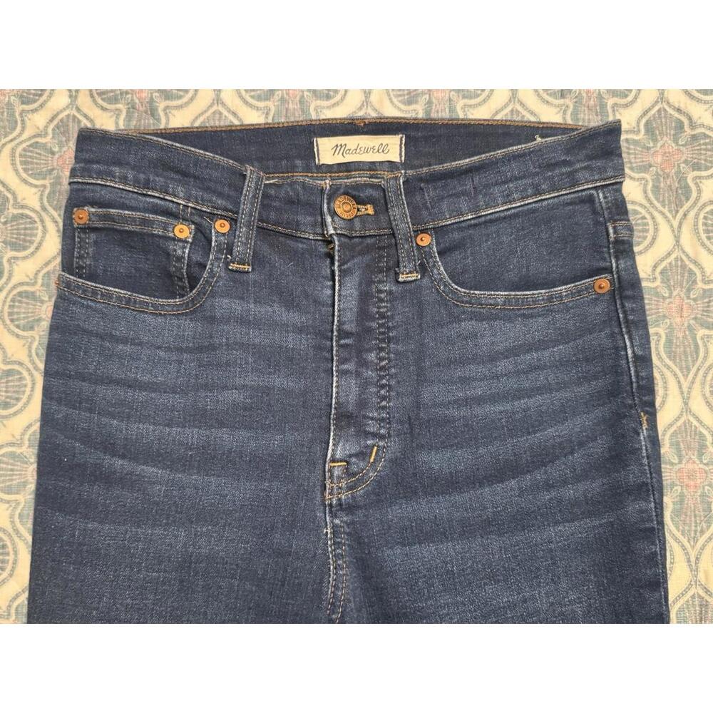 Madewell Skinny Flare Jeans Women’s Size 26 High Rise Blue Denim